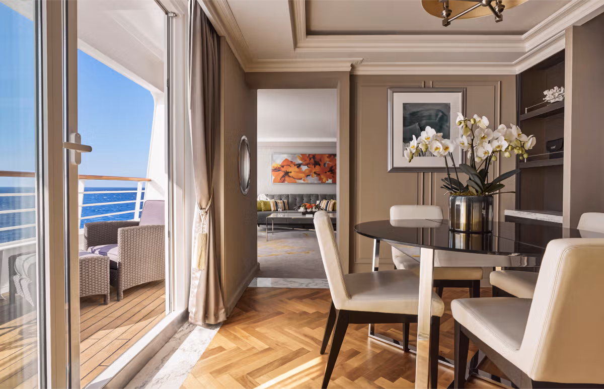 CRYSTAL SERENITY -  PENTHOUSE SUITE - DINING ROOM